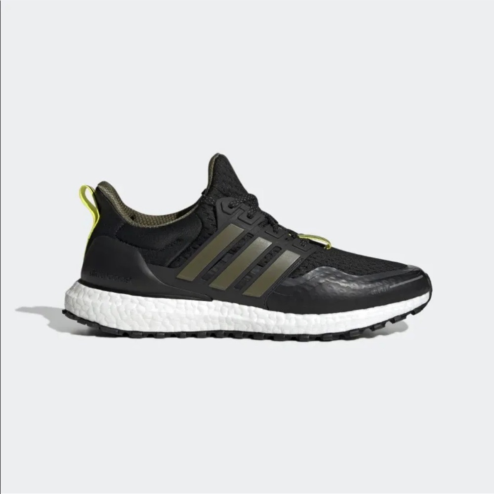 adidas Ultra Boost COLD.RDY Black Focus Olive Men's Size 8.5 G54966